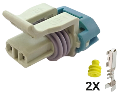 Conector Compressor Ar Cond.