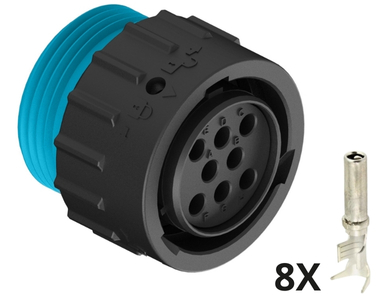 Conector AHDP06-18-8SN