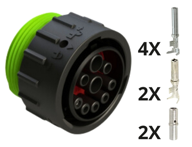 Conector AHDP06 24-91SN