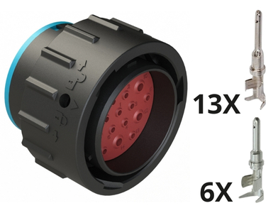 Conector AHDP06-24-19PE