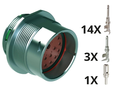 Conector AHDM04-24-18PN