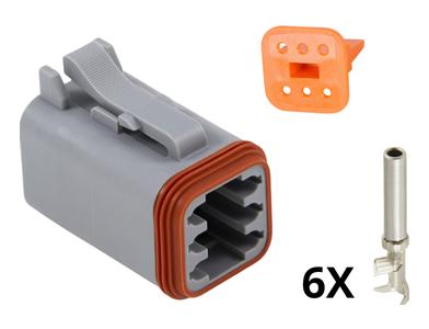 Conector DT06-6S