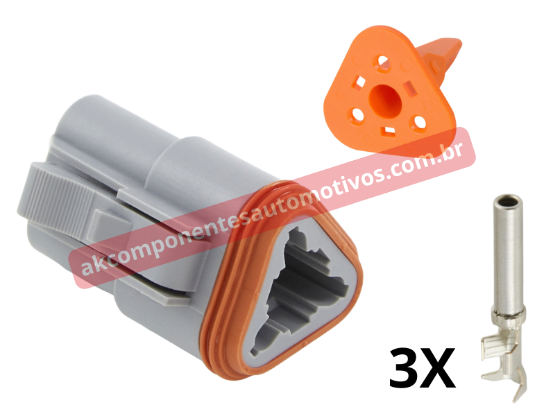 Conector DT06-3S