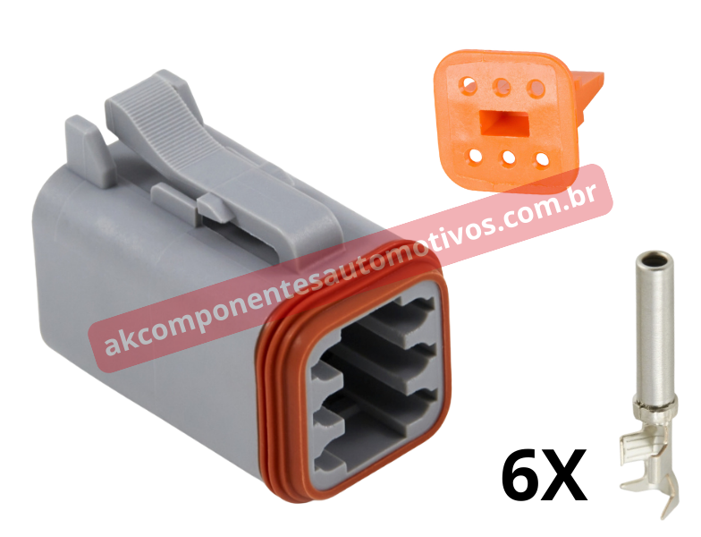 Conector DT06-6S