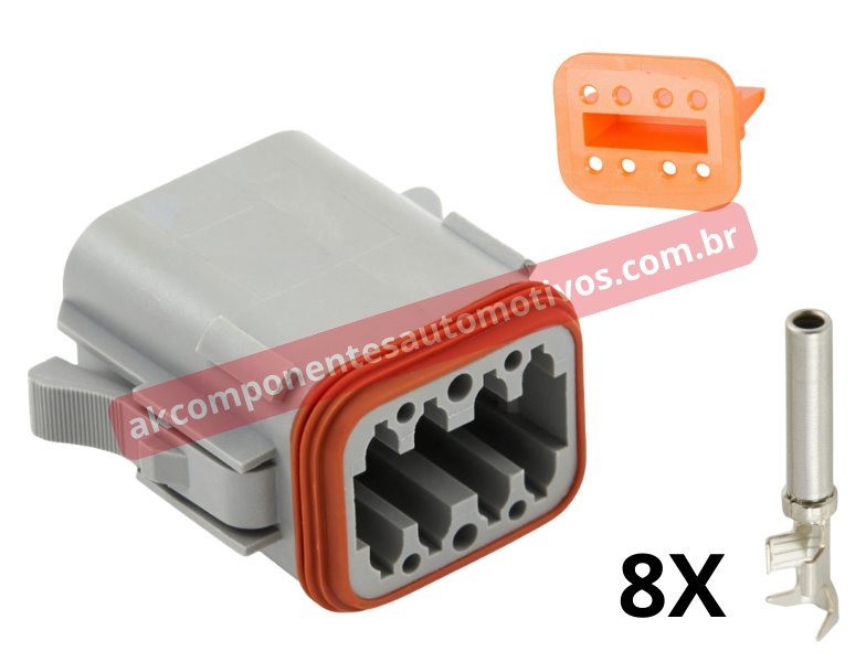 Conector DT06-8SA
