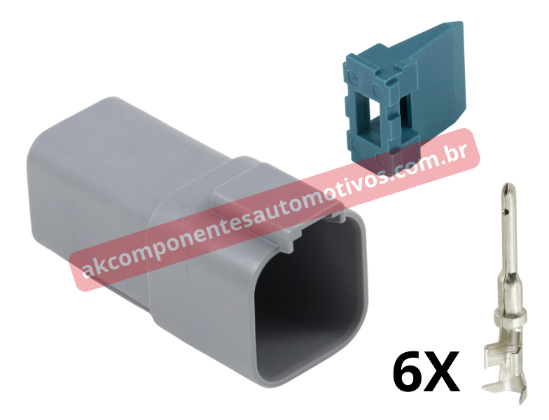 Conector DT04-6P