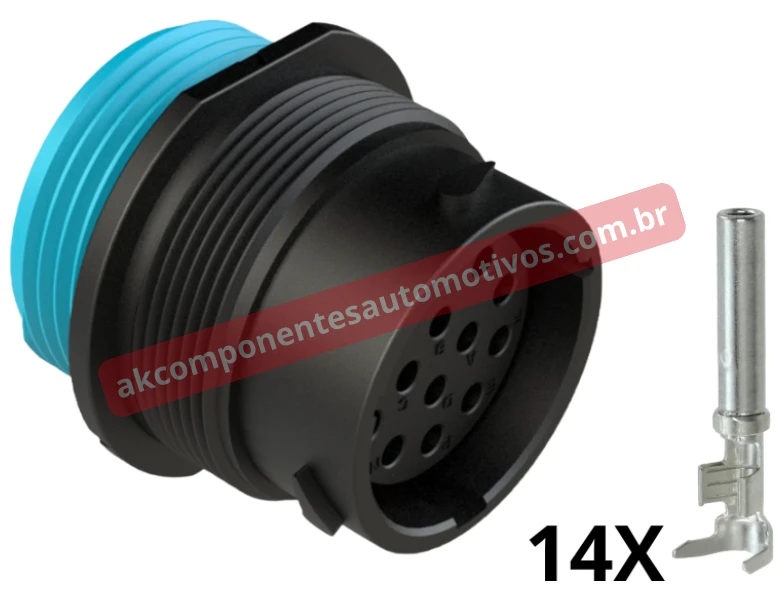 Conector AHDP04-18-14SR-WTA
