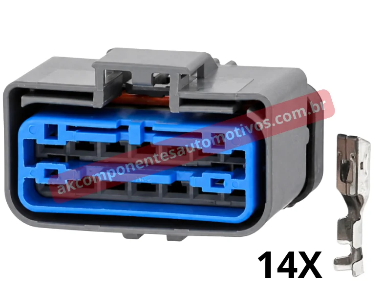 Conector Apex Cinza Escuro