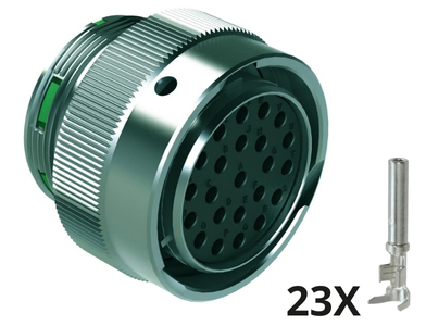 Conector AHDM06-24-23SN