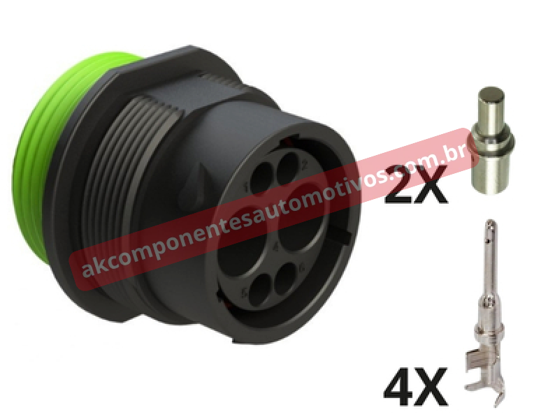 Conector AHDP04-18-6PN