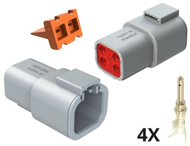 Conector ATP04-4P