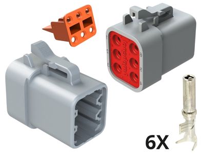 Conector ATP06-6S
