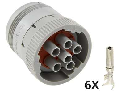 Conector AHD16-6-12S-B010