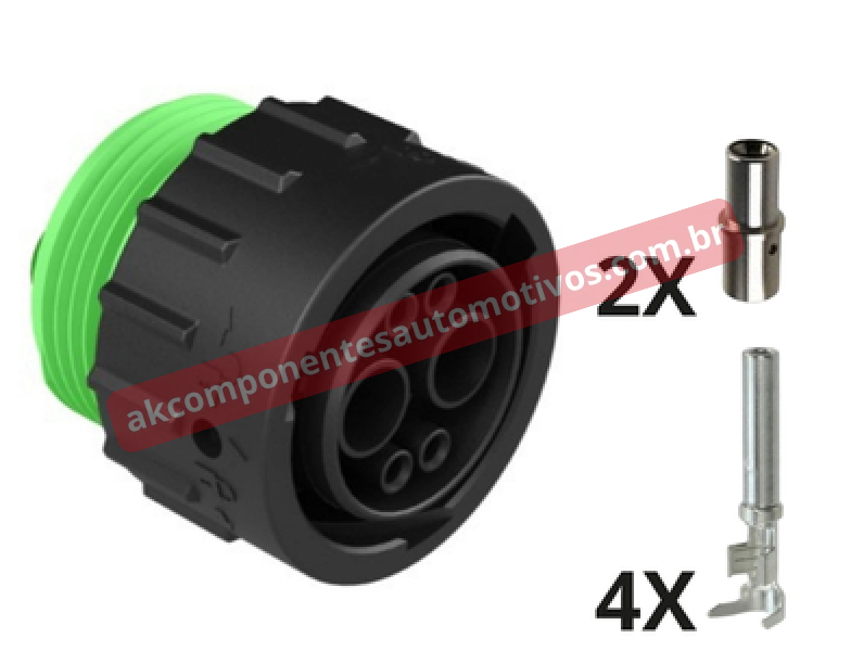 Conector AHDP06-18-6SN