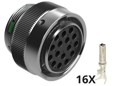 Conector AHDM06-24-16SE