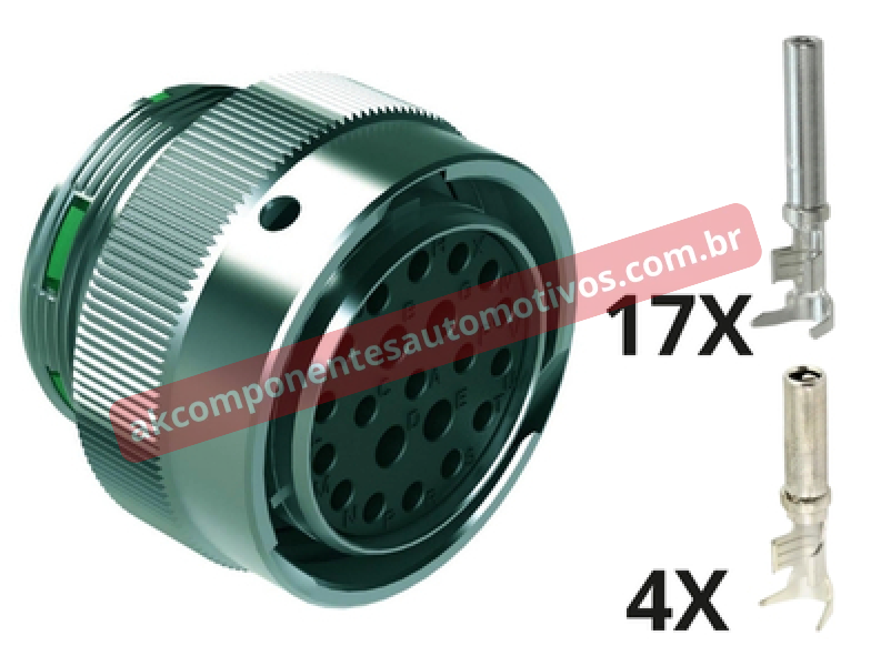 Conector AHDM06-24-21S