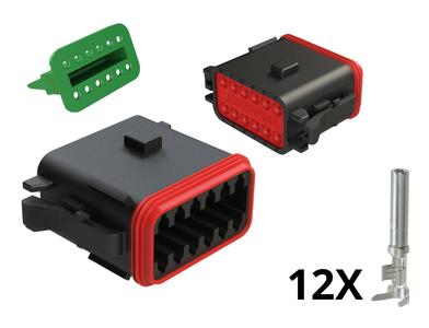 Conector AT06-12SB