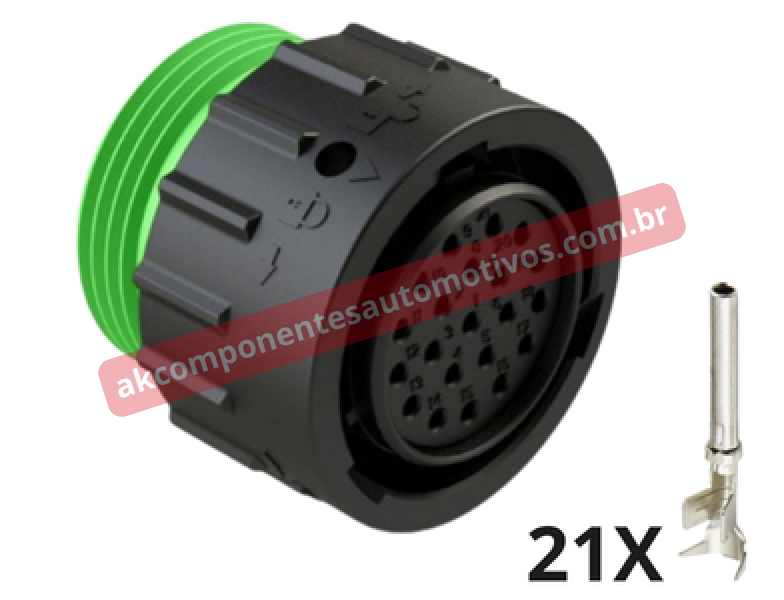 Conector AHDP06-18-21SN-WTA