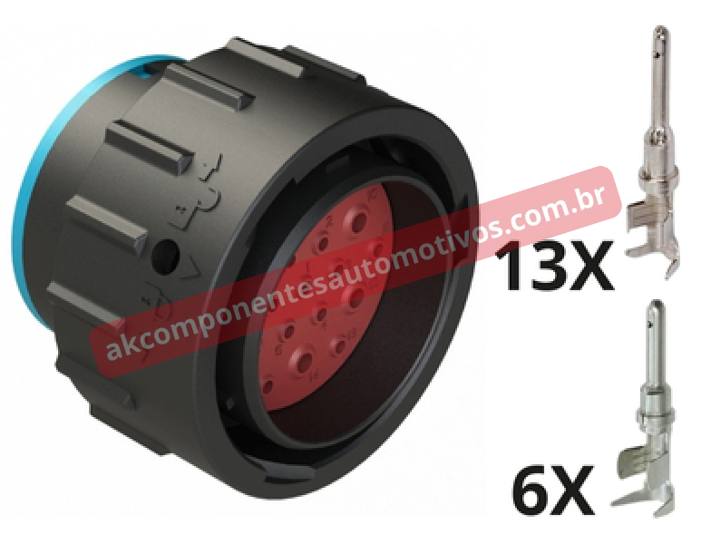 Conector AHDP06-24-19PR-WTA