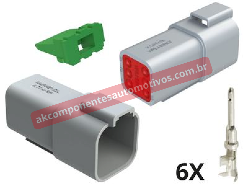 Conector AT04-6P