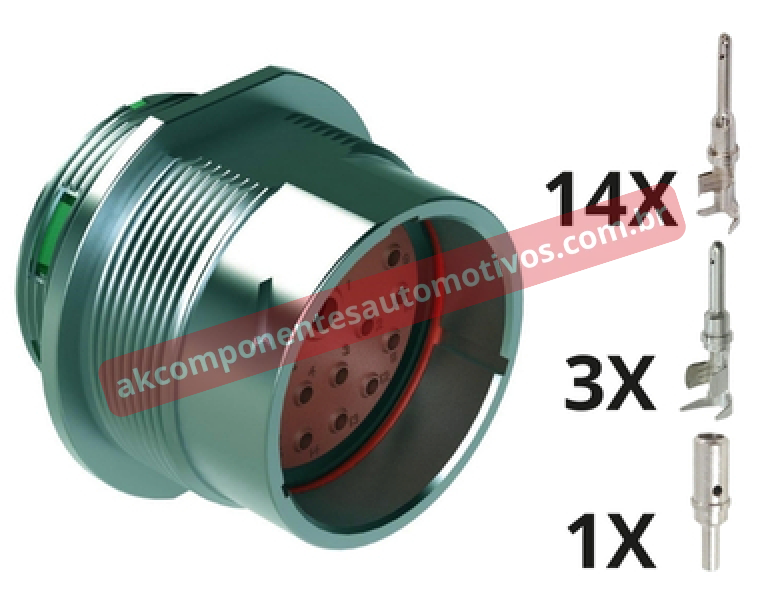 Conector AHDM04-24-18PN