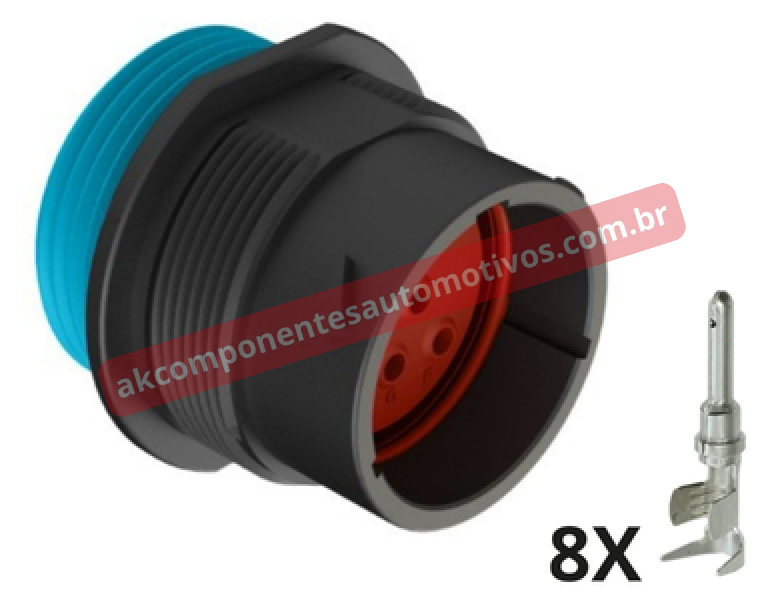 Conector AHDP04-18-8PN