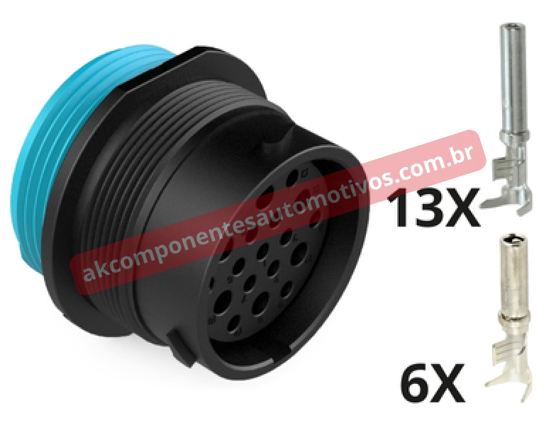 Conector AHDP04-24-19SR-WTA