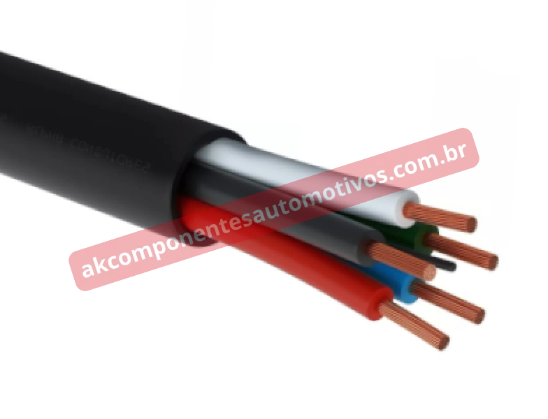 CABO PP - 5 vias 1,0 mm