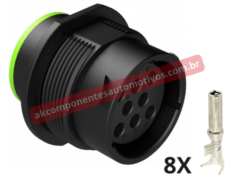 Conector AHDP04-18-8SN