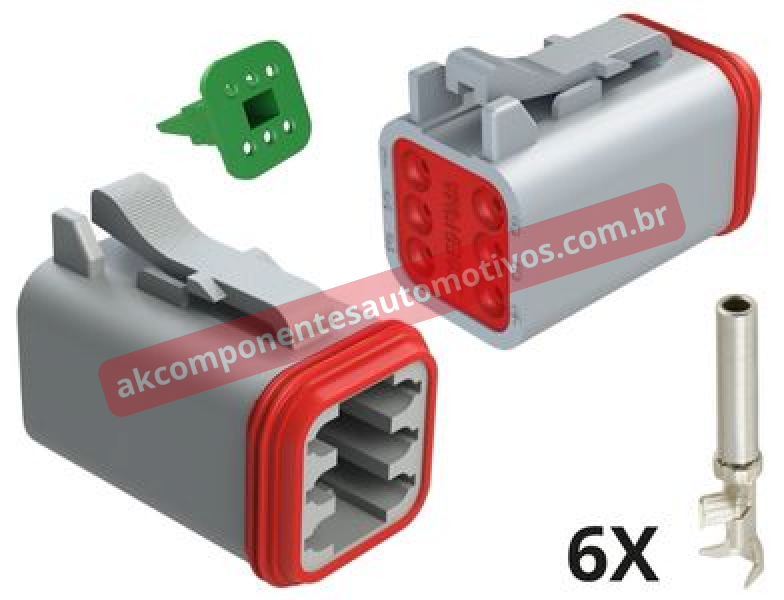 Conector AT06-6S